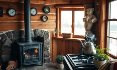 control humidity with wood stove