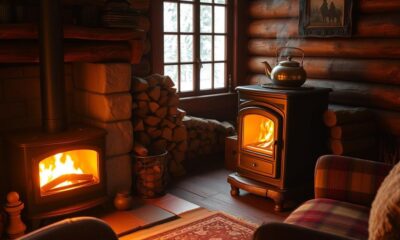 efficient wood stove usage