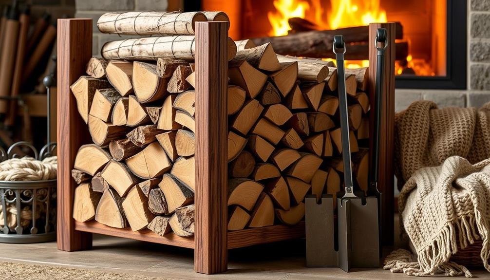 firewood organization and tools