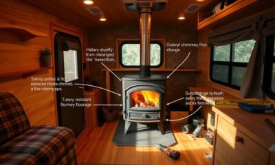 safe wood stove installation