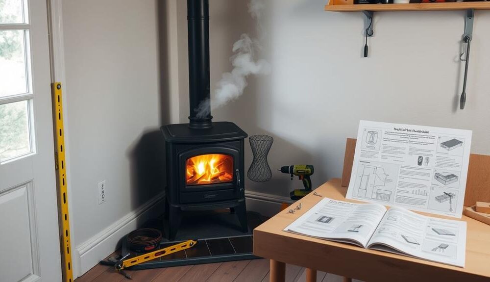 small wood stove installation guide