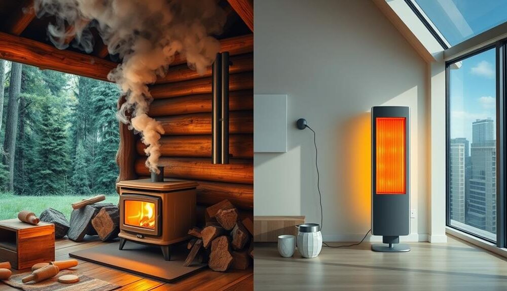 wood stoves environmental comparison