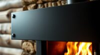 adding a wood stove heat shield