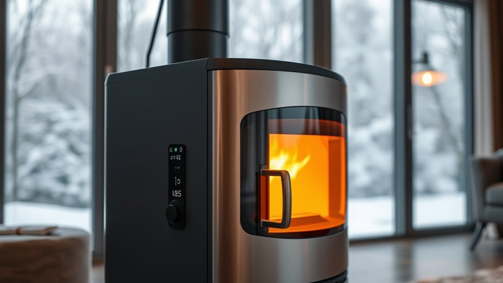 advanced efficient smart wood heating