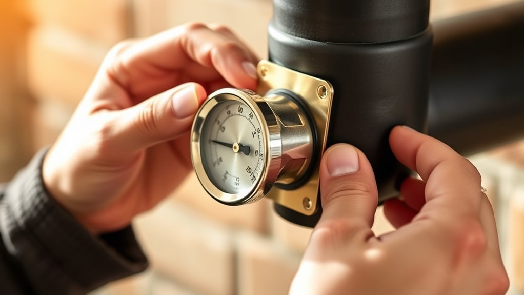 attach stove pipe thermometer