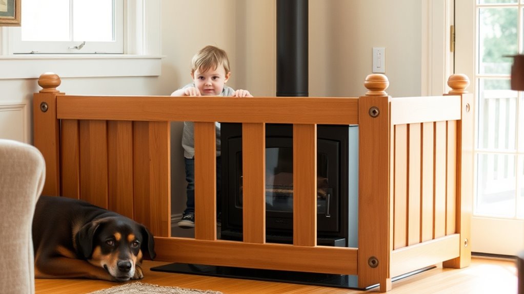 build barriers train pets