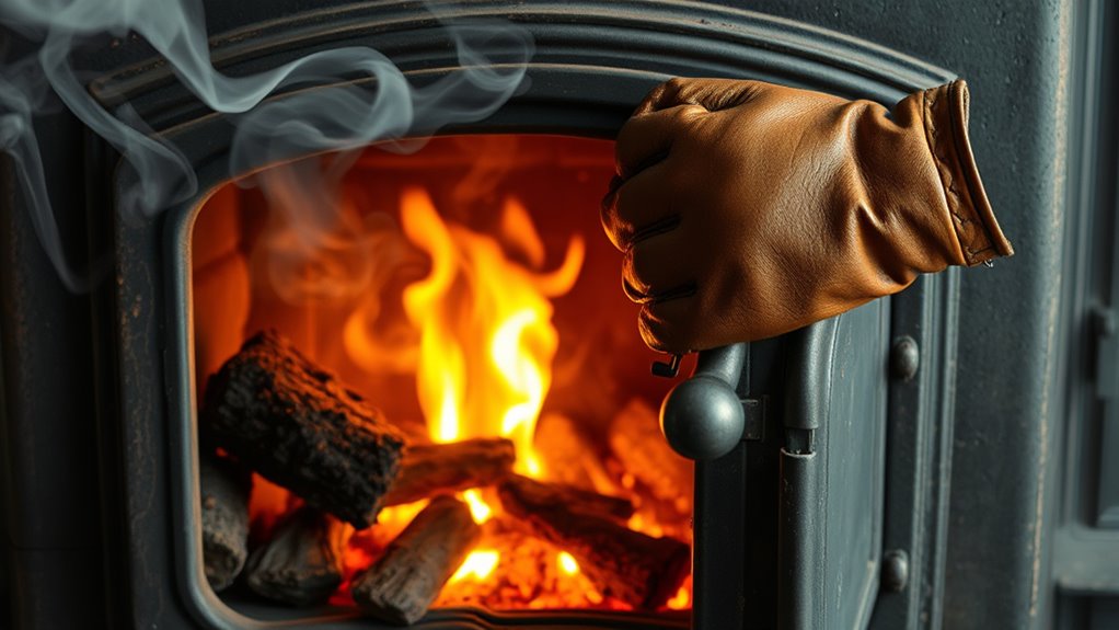 check chimney and airflow