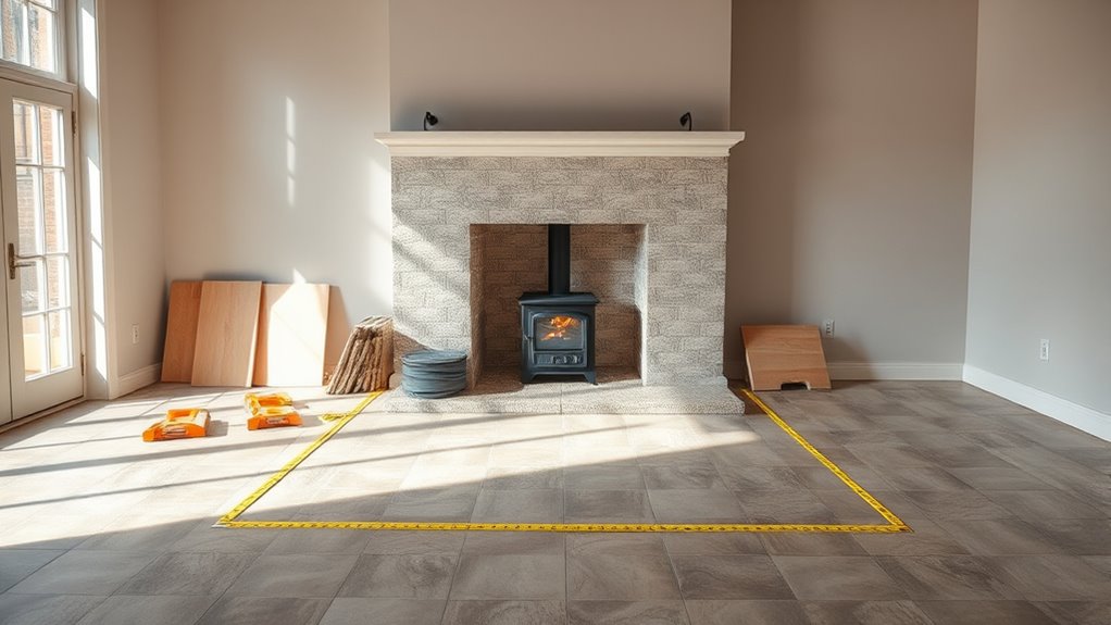 clearance and fireproofing safety