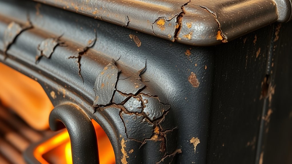 cracks compromise stove safety