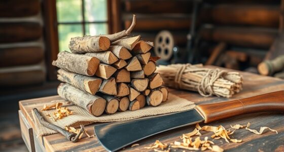 create homemade wood kindling