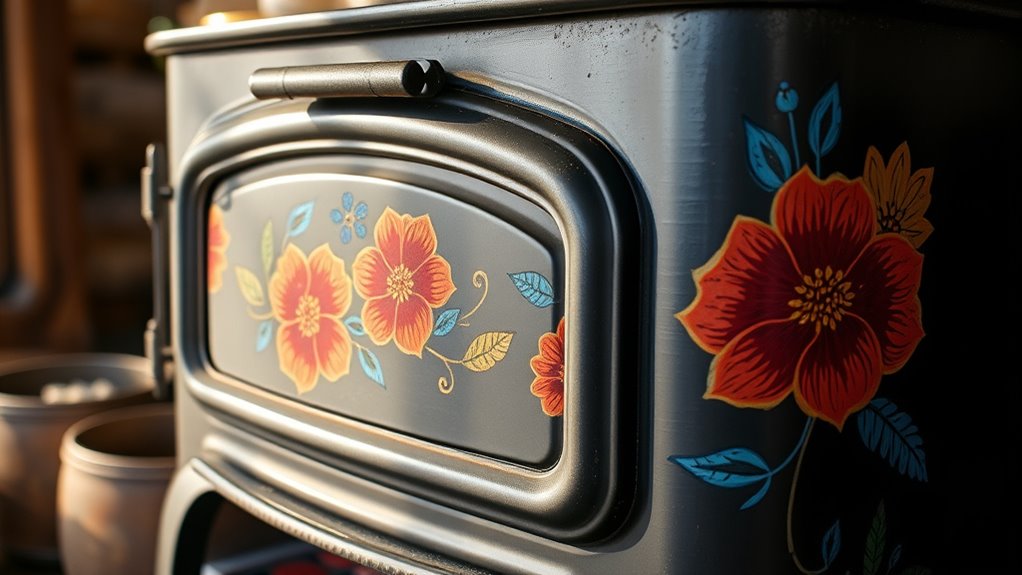 decorative heat resistant paint