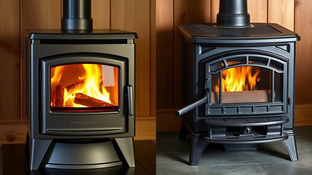 efficiency and emission differences