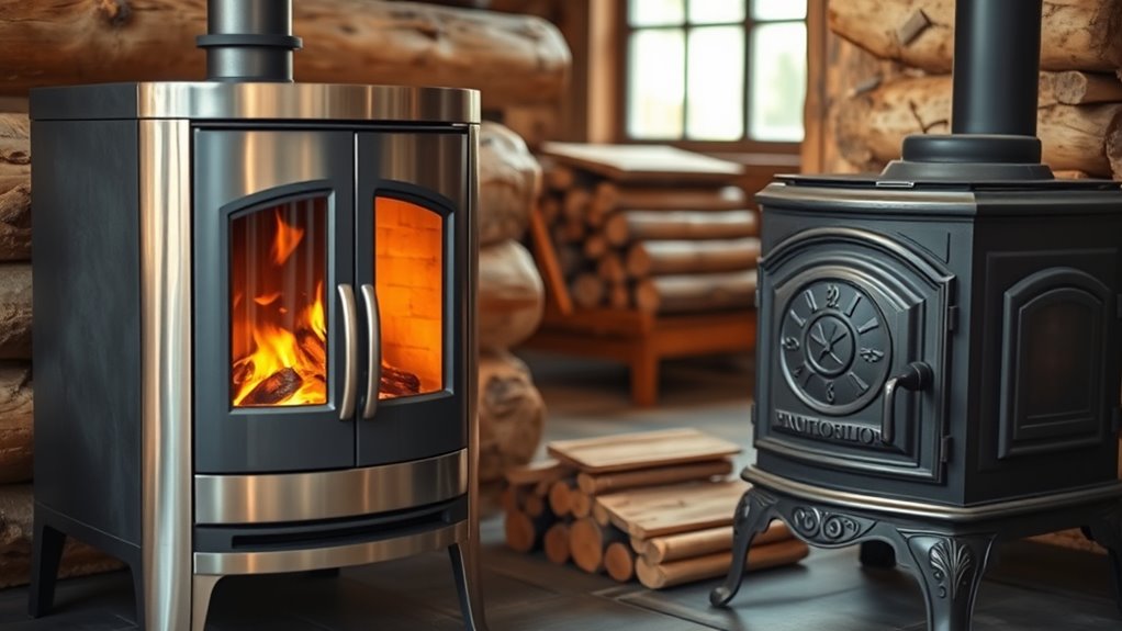 efficient clean burning heat
