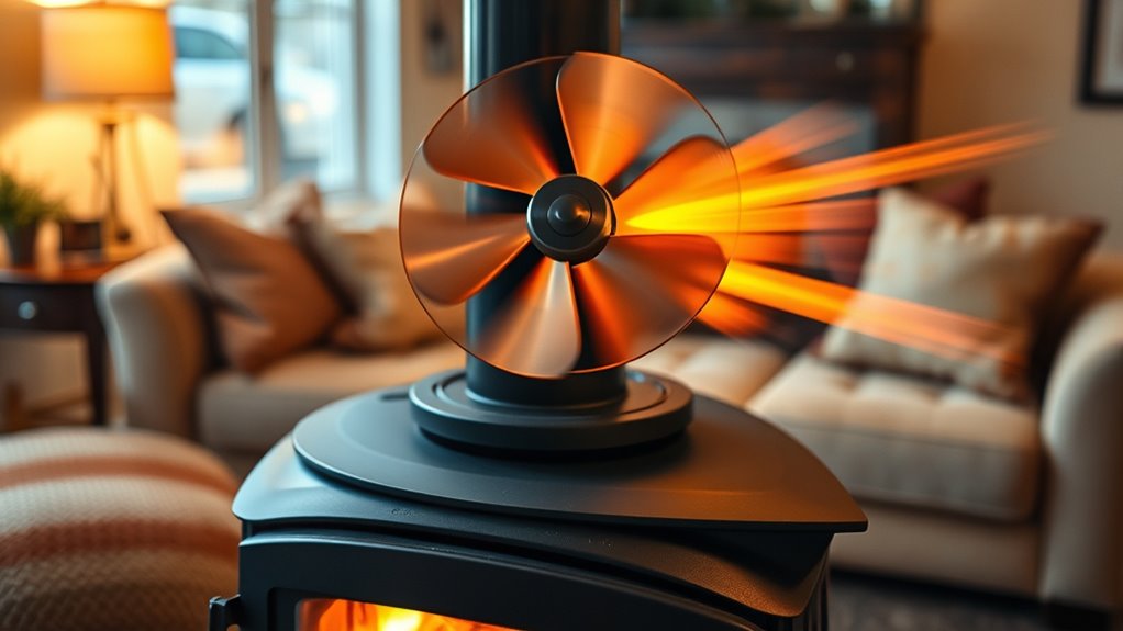 efficient even heat distribution