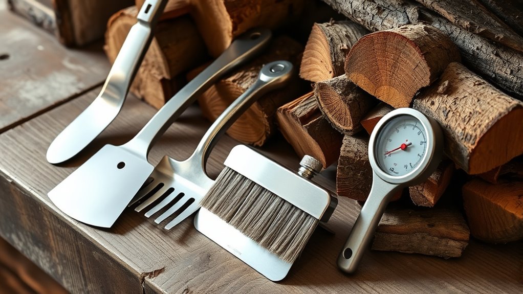 efficient firewood storage tools