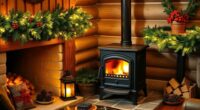 enhance wood stove area