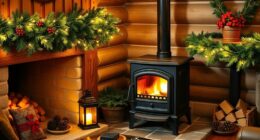 enhance wood stove area