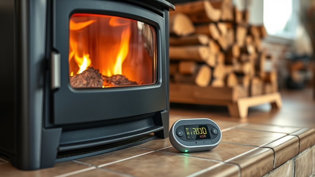 ensure safe wood stove operation