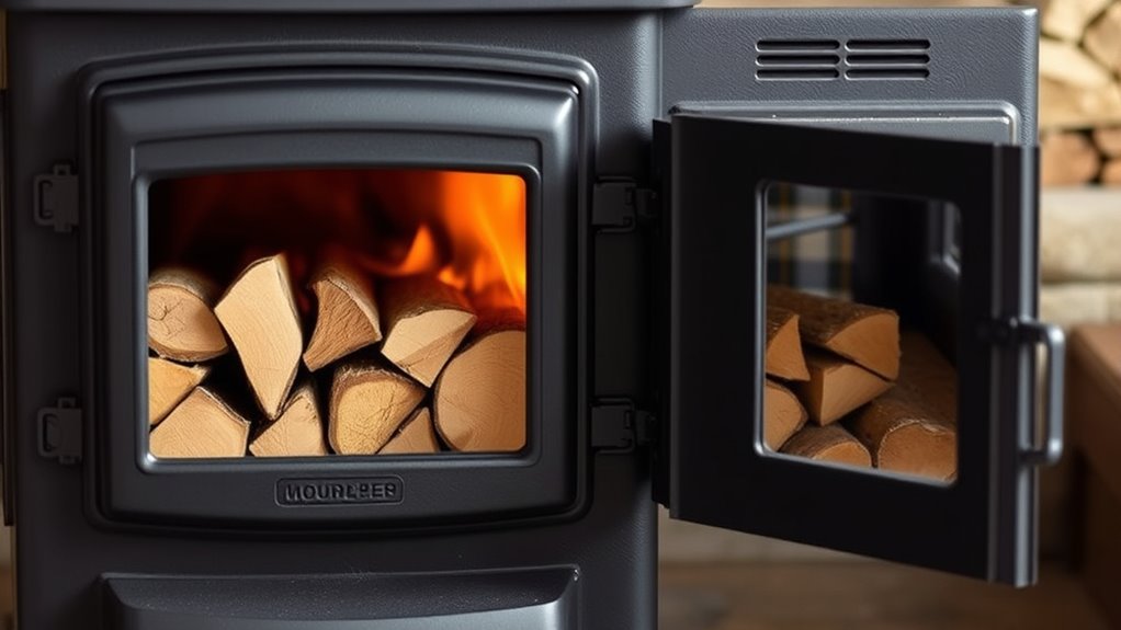 firebox shape and capacity