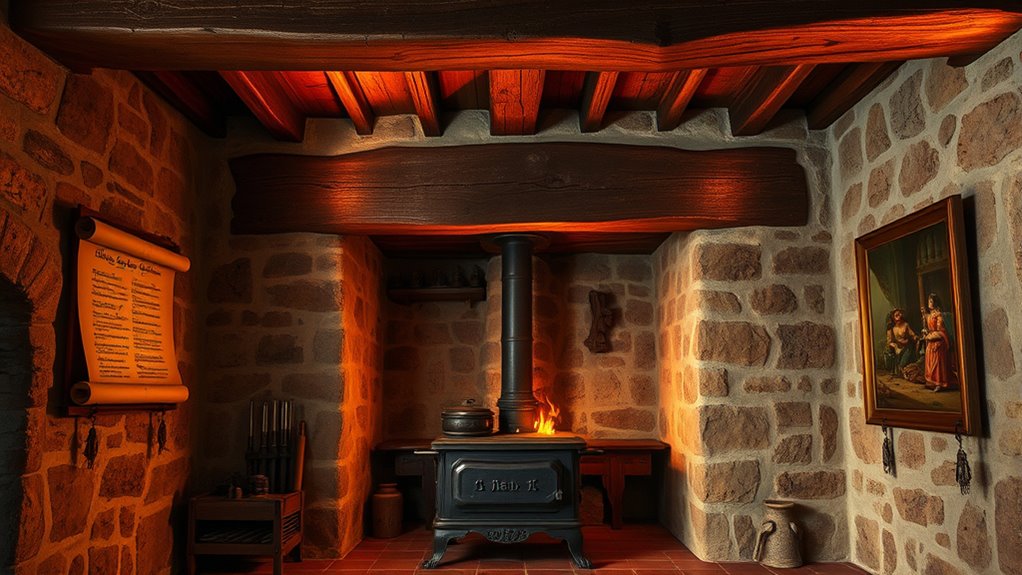 fireplaces symbolize power unity