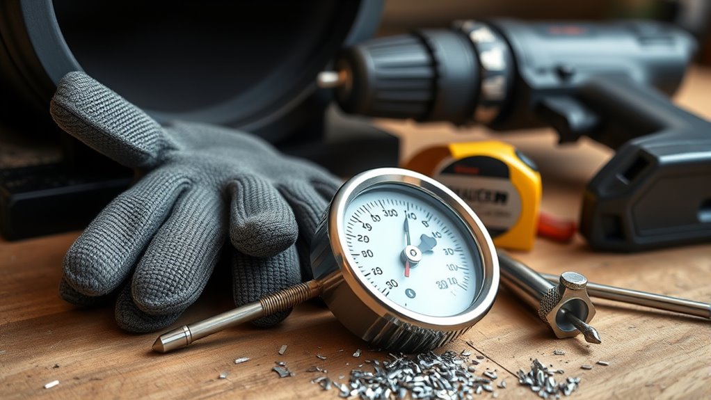 gather tools materials safety