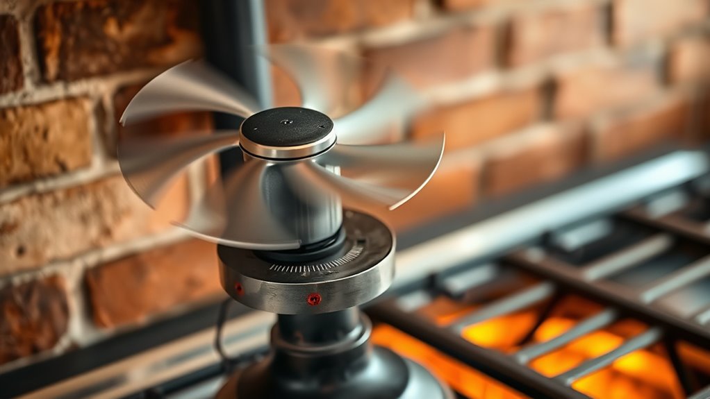 heat to electricity stove fans