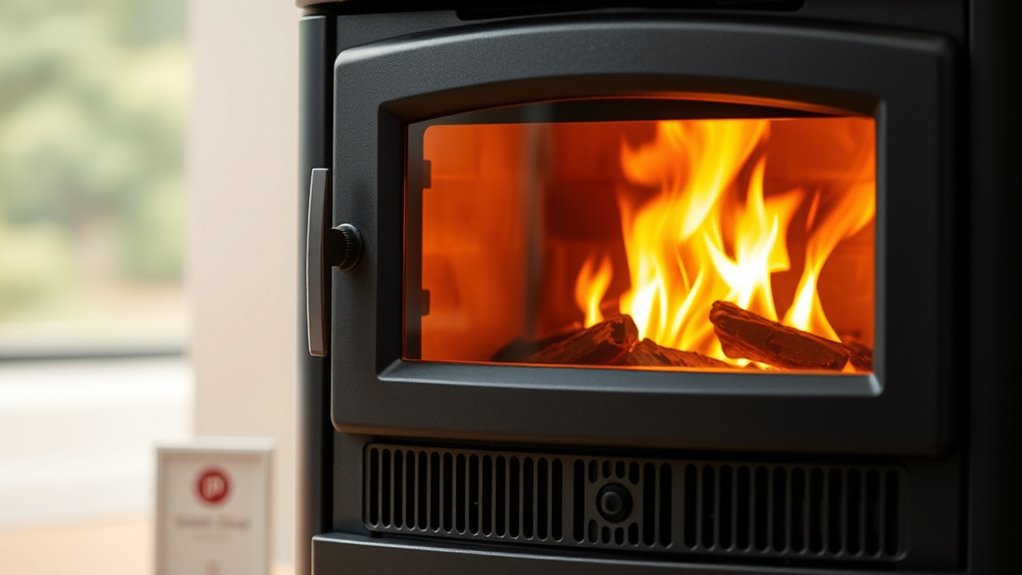 match stove size to room