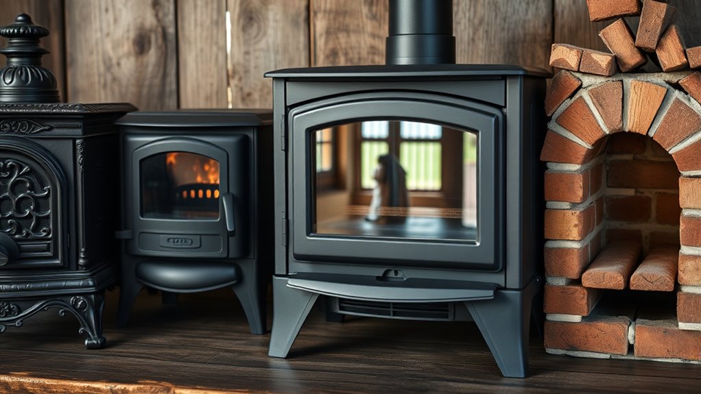 materials influence stove performance