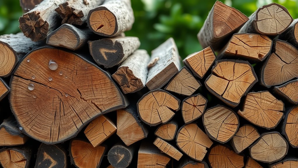 moisture affects firewood efficiency