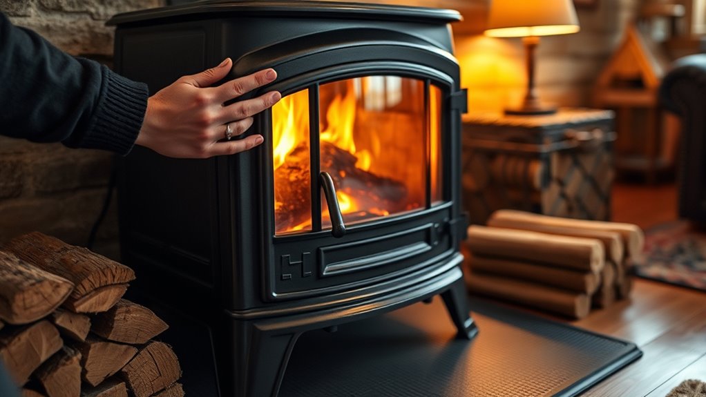 monitor stove with vigilance