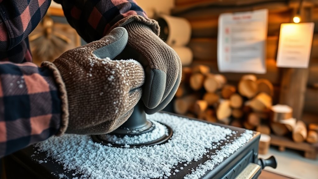 operate stove within safety guidelines