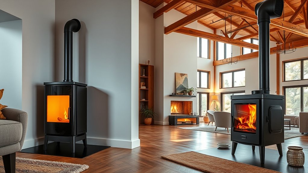 optimize stove size based on room