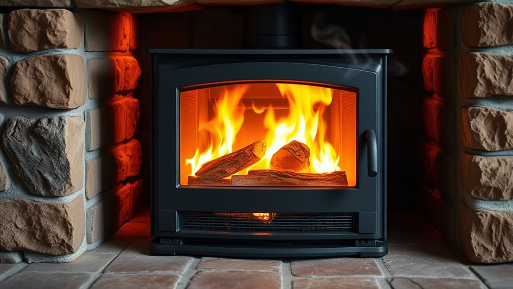 optimizing stove heat efficiency