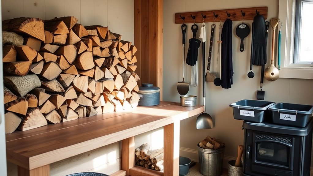 organize tools and accessories