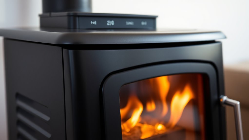 pellet stove key features