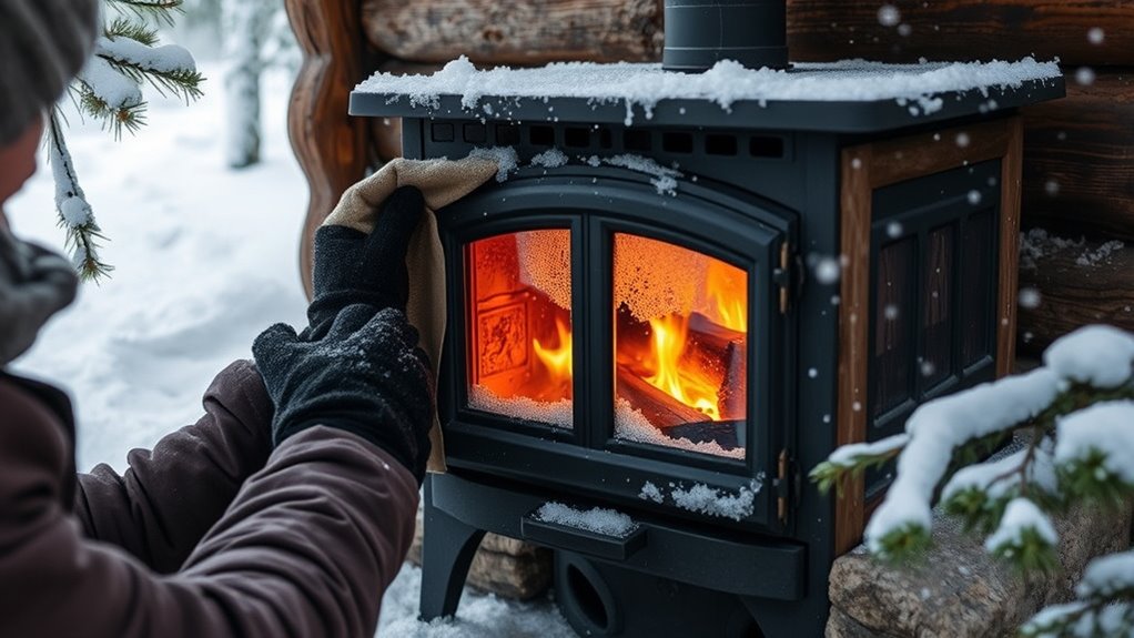 prepare stove for winter