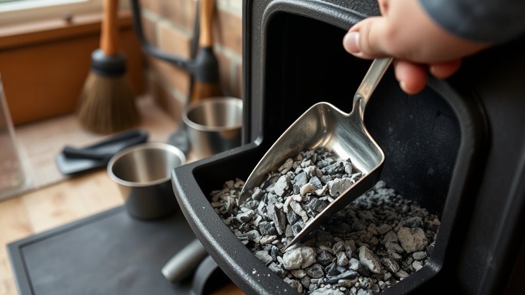 proper ash disposal prevents fires