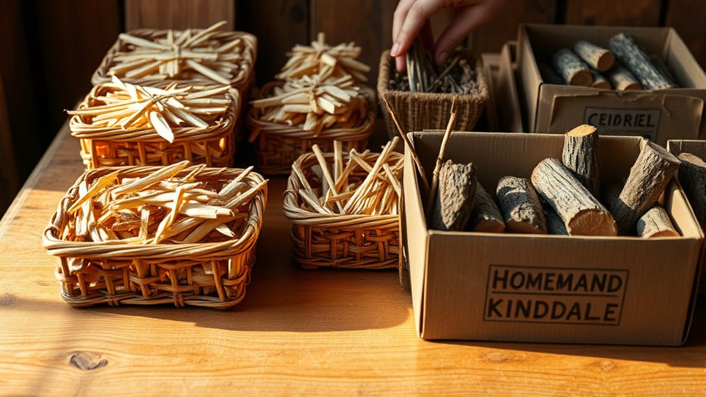 proper kindling storage tips