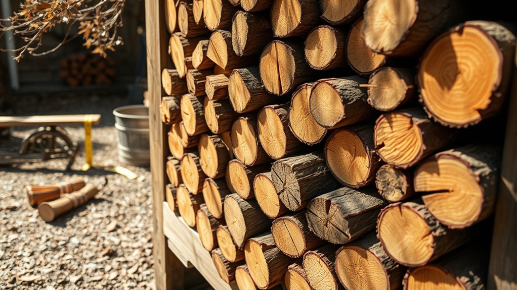proper stacking and drying