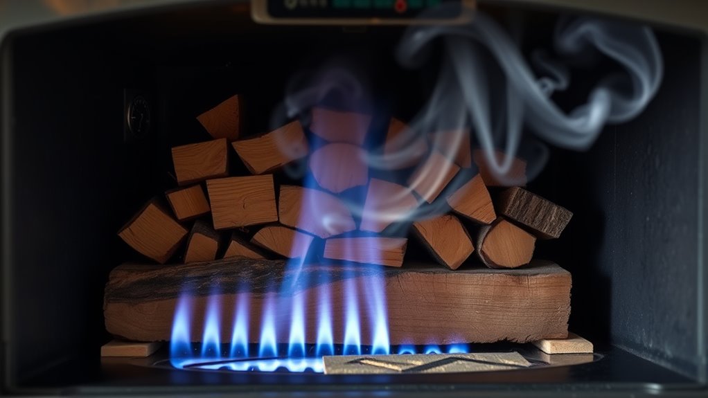 proper stove operation minimizes emissions