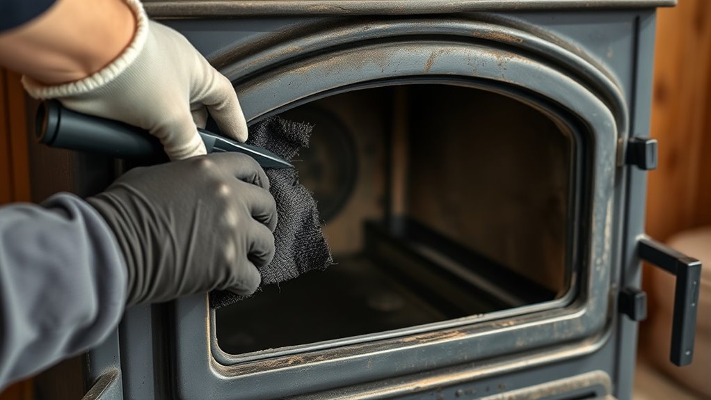 replace worn gaskets properly