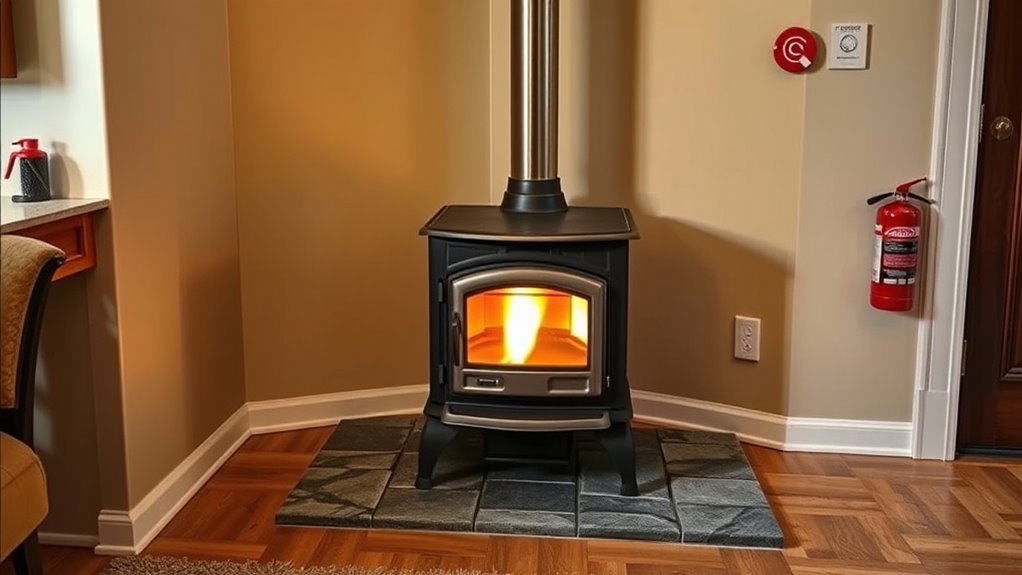 safe stove placement practices
