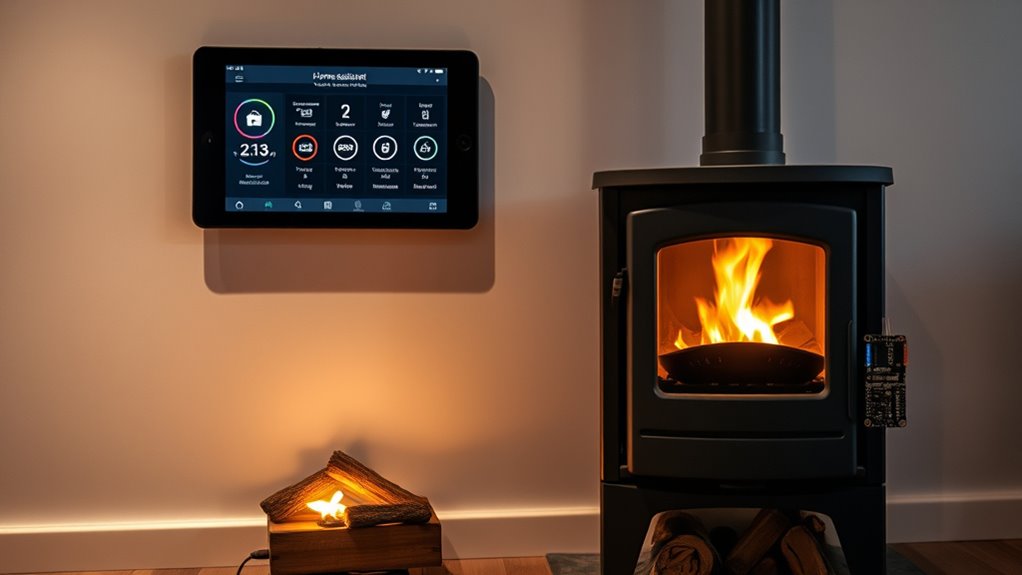 smart stove sensor integration
