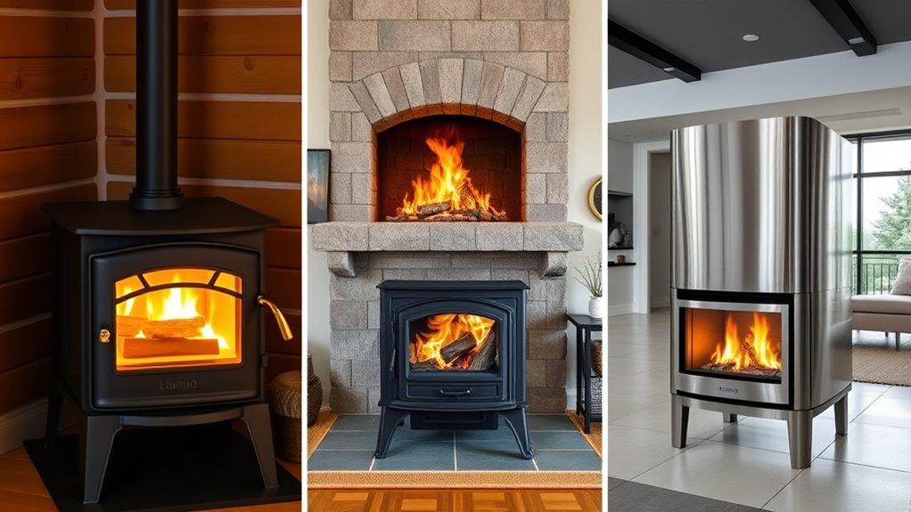 stoves for various homes