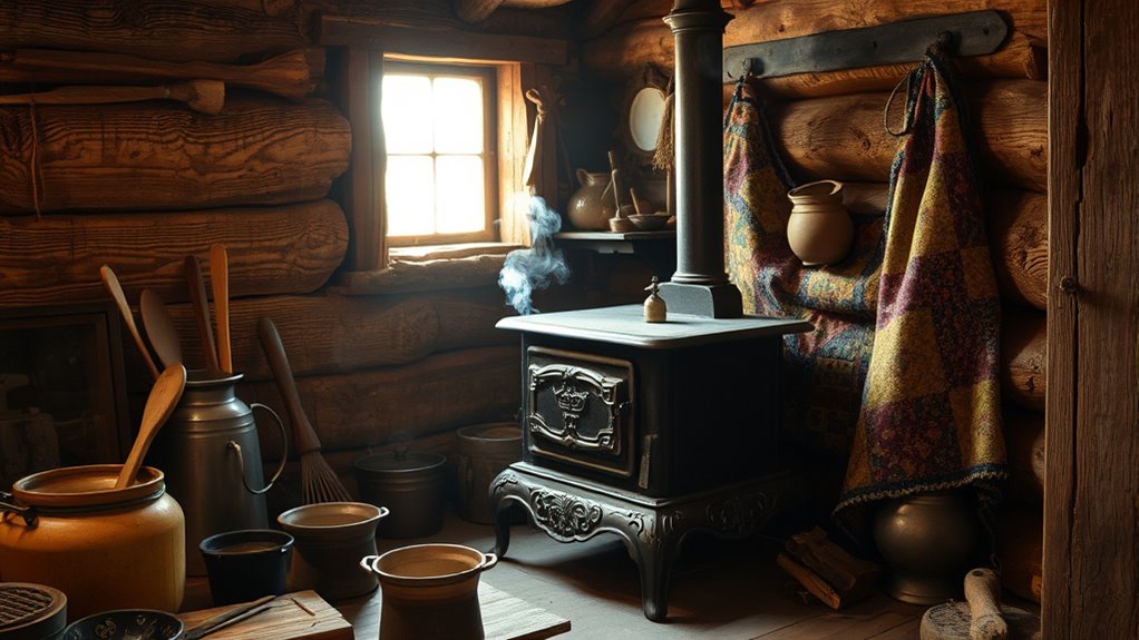 traditional open fire cooking