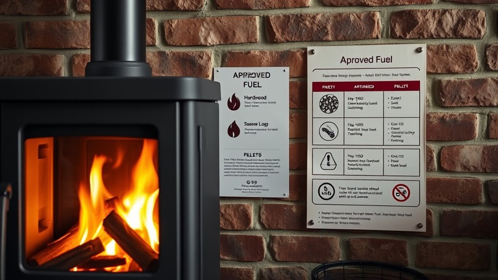 use approved regulated fuels