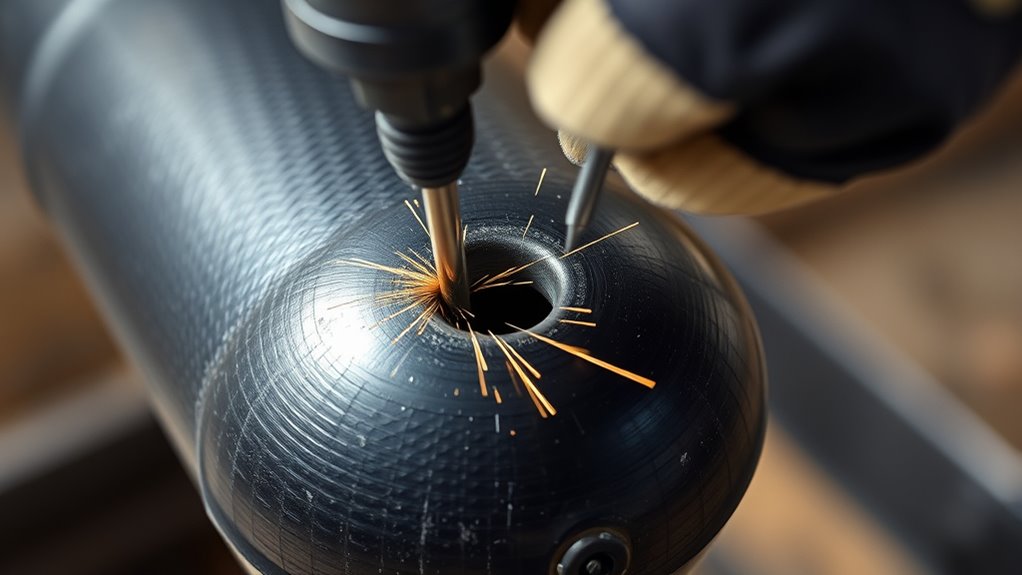 use correct drill bit