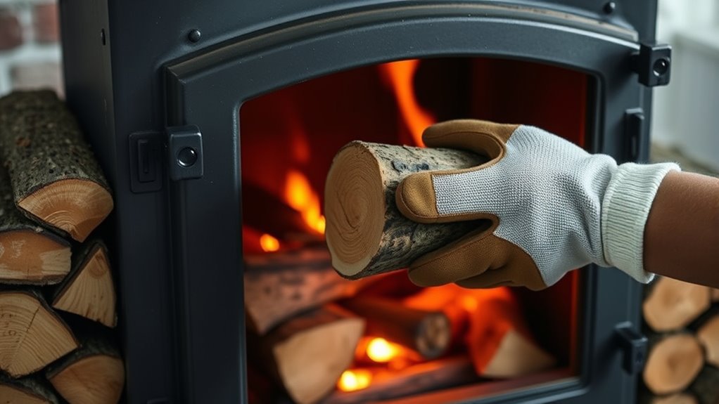 use dry seasoned hardwoods