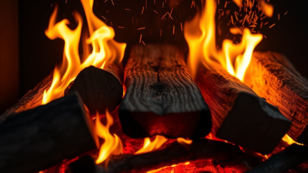 use dry well seasoned hardwood