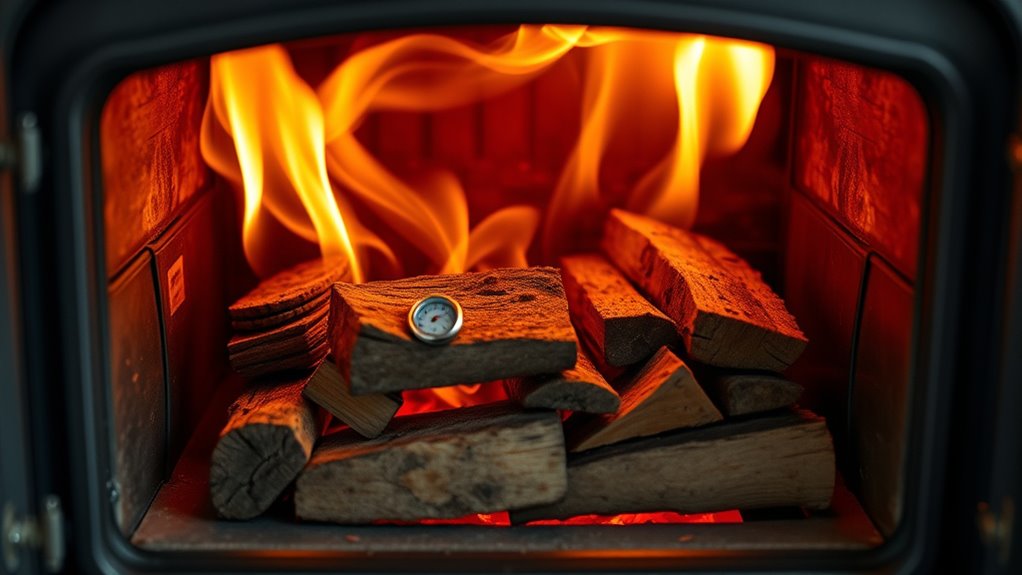 use seasoned dry wood